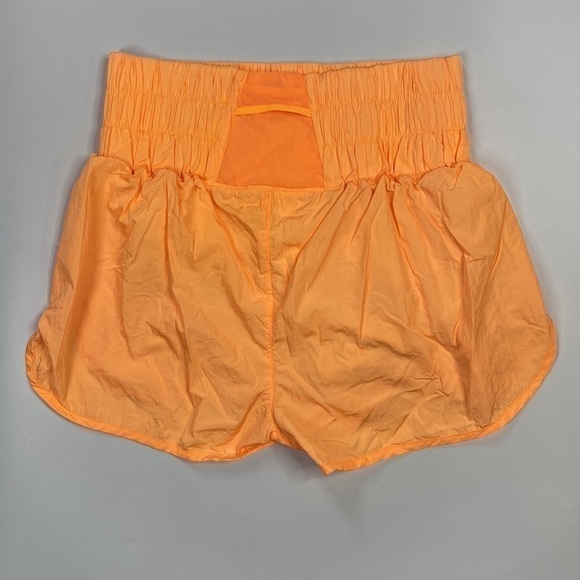 Free People Way Home Orange High Waisted Shorts XL - Picture 2 of 9